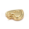 Rack Plating Real 18K Gold Plated Brass Pendants KK-E260-01G-J-3