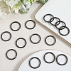 SOFPLATE 20Pcs Zinc Alloy Closed Jump Rings FIND-SP0002-78-4