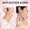 SUNNYCLUE 12 Strands Transparent Gradient Color Glass Beads Strands GLAA-SC0002-01-5