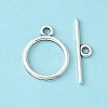 Tibetan Style Toggle Clasps X-TIBEP-A12208-S-LF-1