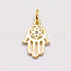 Brass Charms KK-G259-02-NR-2