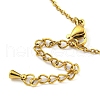 304 Stainless Steel Cable Chains Bracelet Making AJEW-P119-02G-3