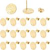 Unicraftale 40Pcs 304 Stainless Steel Stud Earring Findings STAS-UN0025-27-1
