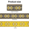 Ethnic Style Embroidery Polyester Ribbons OCOR-WH0060-87-2