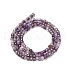 Natural Amethyst Beads Strands G-RM2025-32B-02-3