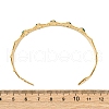 304 Stainless Steel Cuff Bangles for Women BJEW-P353-01G-4