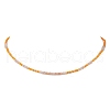 Bohemian Style Natural Sunstone Beaded Necklaces NJEW-JN04658-03-2