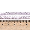 Baking Paint Electroplated Synthetic Non-magnetic Hematite Beads Strands G-H072-A01-01I-4
