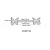 316L Surgical Stainless Steel Nipple Barbells WG3FCD0-07-1