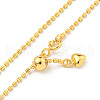 925 Sterling Silver Necklaces NJEW-C052-10G-2