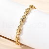 304 Stainless Steel Infinity Link Chain Bracelets for Women BJEW-K226-14B-G-1