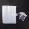 Transparent Jewelry Organizer Storage Books AJEW-K033-02-3