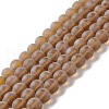 Synthetic Moonstone Beads Strands G-E573-01C-07-1