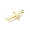 Brass Connector Charms KK-V002-02G-2