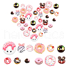 SUNNYCLUE 48 Pcs 12 Style Resin Cabochons CRES-SC0001-95-1