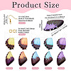  DIY Butterfly Wing Earring Making Kit DIY-TA0005-12-3