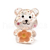 Transparent Resin Little Bear Ornament RESI-S015-01A-1