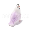 Flocky Resin Pendants RESI-Q011-03C-2