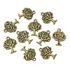 Tibetan Style Alloy Pendants X-MLF10394Y-NF-3