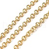 Brass Textured Oval Chains CHC-C014-23G-1