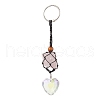 Glass Pendant Decoraton HJEW-JM02026-02-1