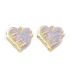 Alloy Enamel Pendants FIND-E026-05LG-04-2