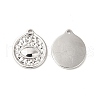 Non-Tarnish 304 Stainless Steel Pendants STAS-L268-031P-1
