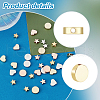   90Pcs 9 Style Brass Beads KK-PH0005-35-4