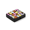 Rectangle Food Grade Eco-Friendly Silicone Focal Beads SIL-C006-01B-2