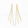 Brass Chain Tassel Big Pendants KK-Q762-002G-NF-1