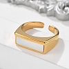 304 Stainless Steel Cuff Rings RJEW-Q011-04G-A-5