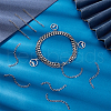 Unicraftale 50Pcs 304 Stainless Steel Curb Chain Extender STAS-UN0058-47P-2