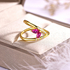 Elegant S925 Sterling Silver Micro Pave Cubic Zirconia Ring for Woman UB7342-1-4
