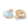 Alloy Enamel Pendants ENAM-O001-02D-G-2