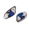 4Pcs Transparent Epoxy Resin Butterfly Wings Pendants RESI-C057-03A-2