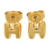 304 Stainless Steel Stud Earrings EJEW-I316-01G-H-1