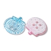 4-Hole Button Plastic Cabochons BUTT-V001-01-2