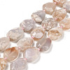 Natural Cherry Blossom Agate Beads Strands G-NH0010-H02-01-2