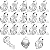 SUNNYCLUE 40Pcs Brass Earring Findings KK-SC0005-52S-1