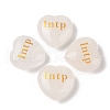 Natural Quartz Crystal Heart Engraving MBTI Figurines Statues for Home Office Desk Decorations X1-G-K353-05F-1