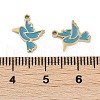 304 Stainless Steel Enamel Charms STAS-I325-041G-3