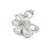 Brass Micro Pave Cubic Zirconia Pendants KK-M326-18A-P-2