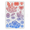 Plastic Reusable Drawing Painting Stencils Templates DIY-WH0202-273-1