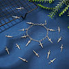 Unicraftale 24Pcs 4 Styles 304 Stainless Steel Pendants STAS-UN0060-02-2
