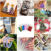 8 Bag 8 Colors Nail Art Glitter Sequins MRMJ-TA0001-28-7