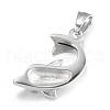 Tarnish Resistant 316 Surgical Stainless Steel Pendants STAS-P039-080-3