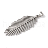 Non-Tarnish 304 Stainless Steel Pendants STAS-U010-26P-2