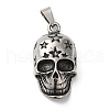 304 Stainless Steel Pendants STAS-Z045-03A-AS-1