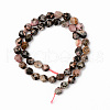 Natural Rhodonite Beads Strands G-S368-001B-2