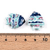 Handmade Porcelain Beads PORC-N009-08F-3